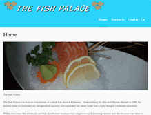 Tablet Screenshot of fishpalace.co.za